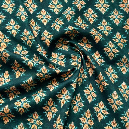 Hand Printed Cotton Sewing Fabric: Indian Quilting & Apparel