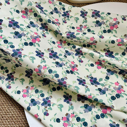 Hand Printed Cotton Sewing Fabric: Indian Quilting & Apparel