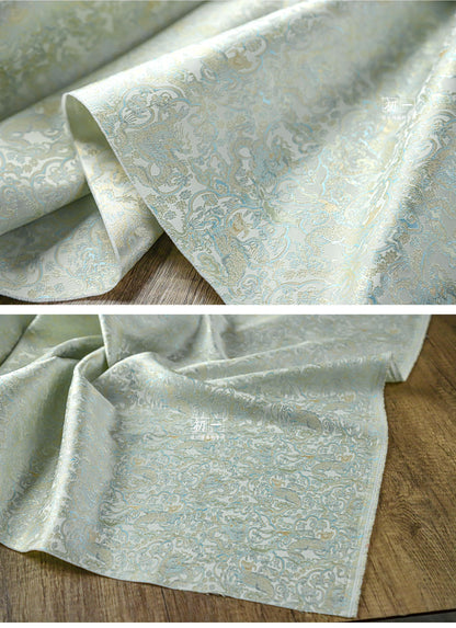 Dragon Jacquard Fabric: 58"W Polyester Designer Fabric