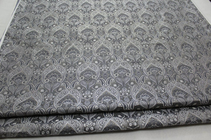 Silk Brocade Fabric: Pipa Flower Upholstery Drapery, 29.5"W