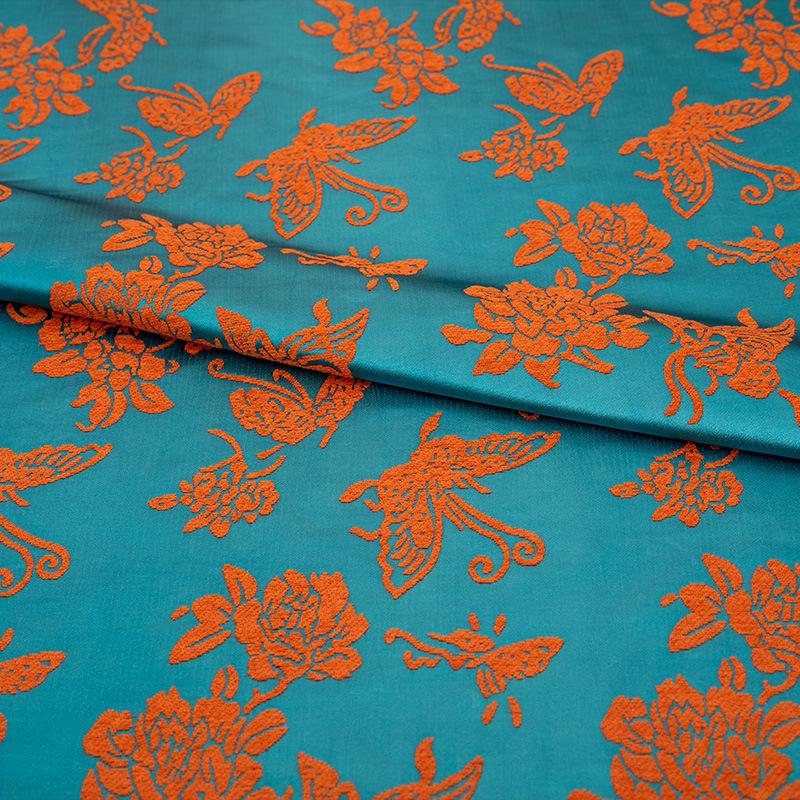 Butterfly Brocade Fabric: 55" Emperor Tibetan Style, Sewing & Upholstery
