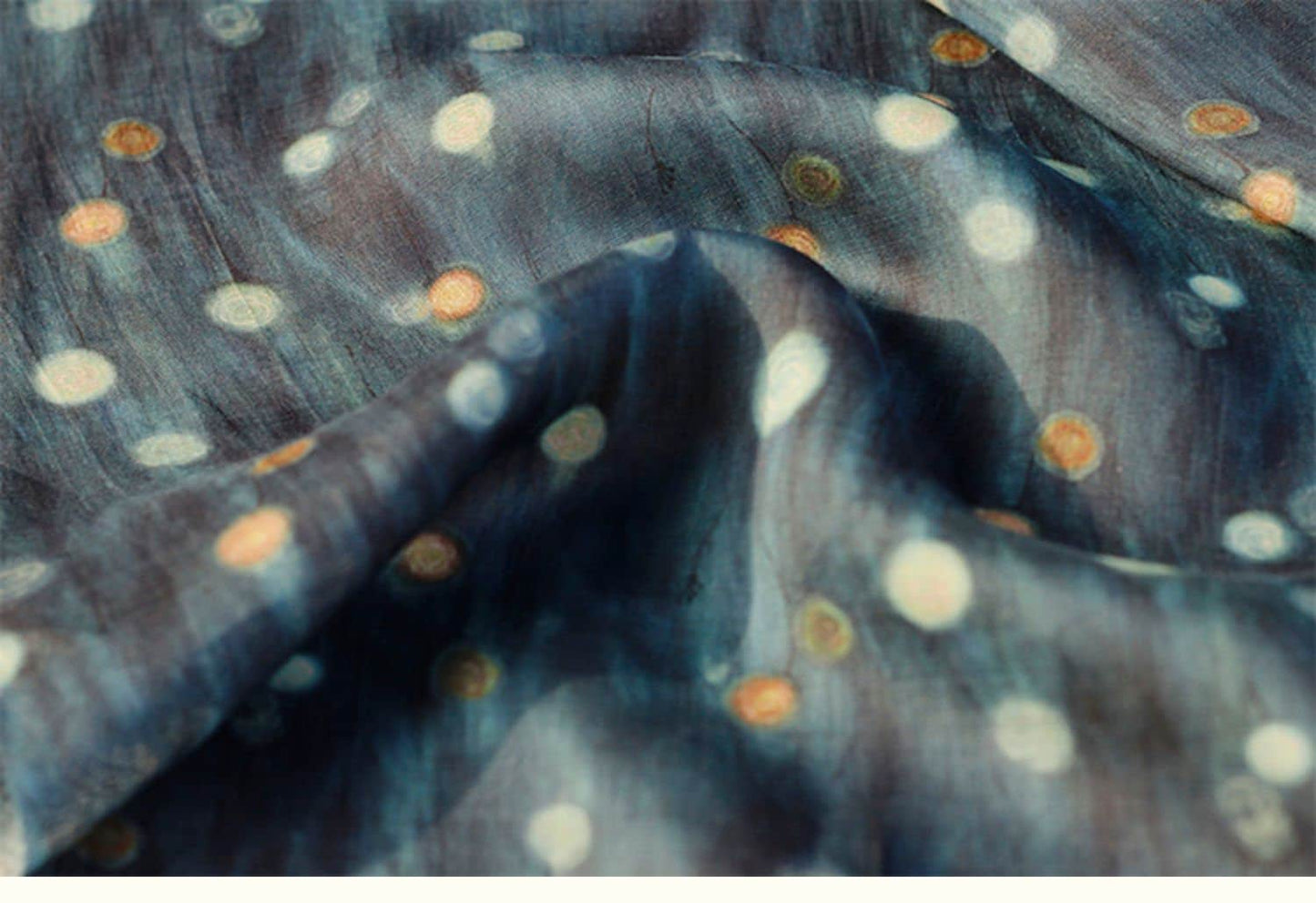 Vintage Style Ramie Fabric: Bird Print, 55" Wide, Soft & Breathable