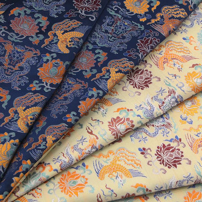 Chinese Brocade Fabric: Song Dynasty Style, 59" Wide