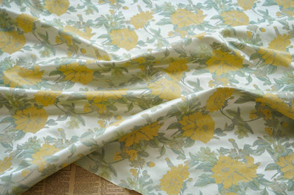 Floral Jacquard Brocade Fabric: 56"W Rayon Cheongsam Qipao Material