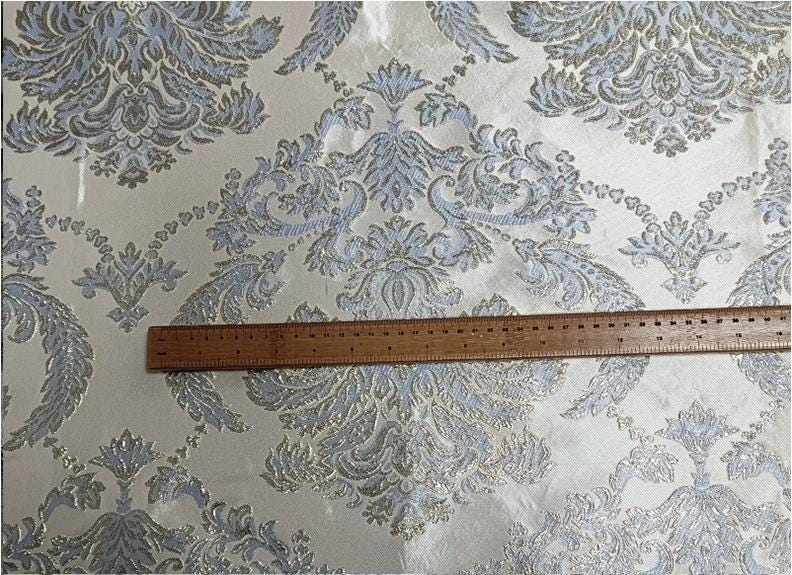 Palace Style Brocade Jacquard Fabric: 59"W Damask Material