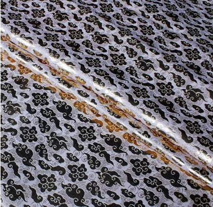 Cloud Brocade Fabric: Rayon Blend Jacquard, Costume Dress Material
