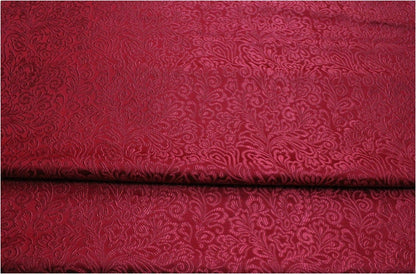 Phoenix Tail Brocade Fabric: Floral Chinese Silk (29.5 Inches Wide)