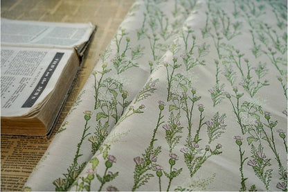 Tissu jacquard à motif floral : mélange de rayonne 3D, largeur 165 cm, vendu au mètre