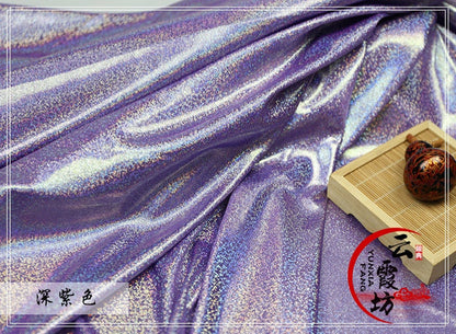 Laser Symphony Bronzing Fabric: 59" Wide Cosplay Sewing