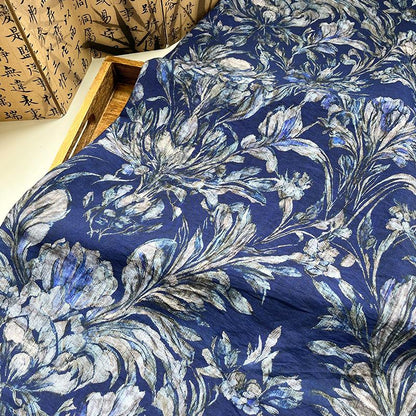 Bohemian Printed Cotton Tablecloth: 59" Wide Sustainable Fabric