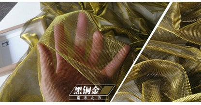 Two-Tone Laser Stretch Mesh Fabric, 59"W, Costume, DIY