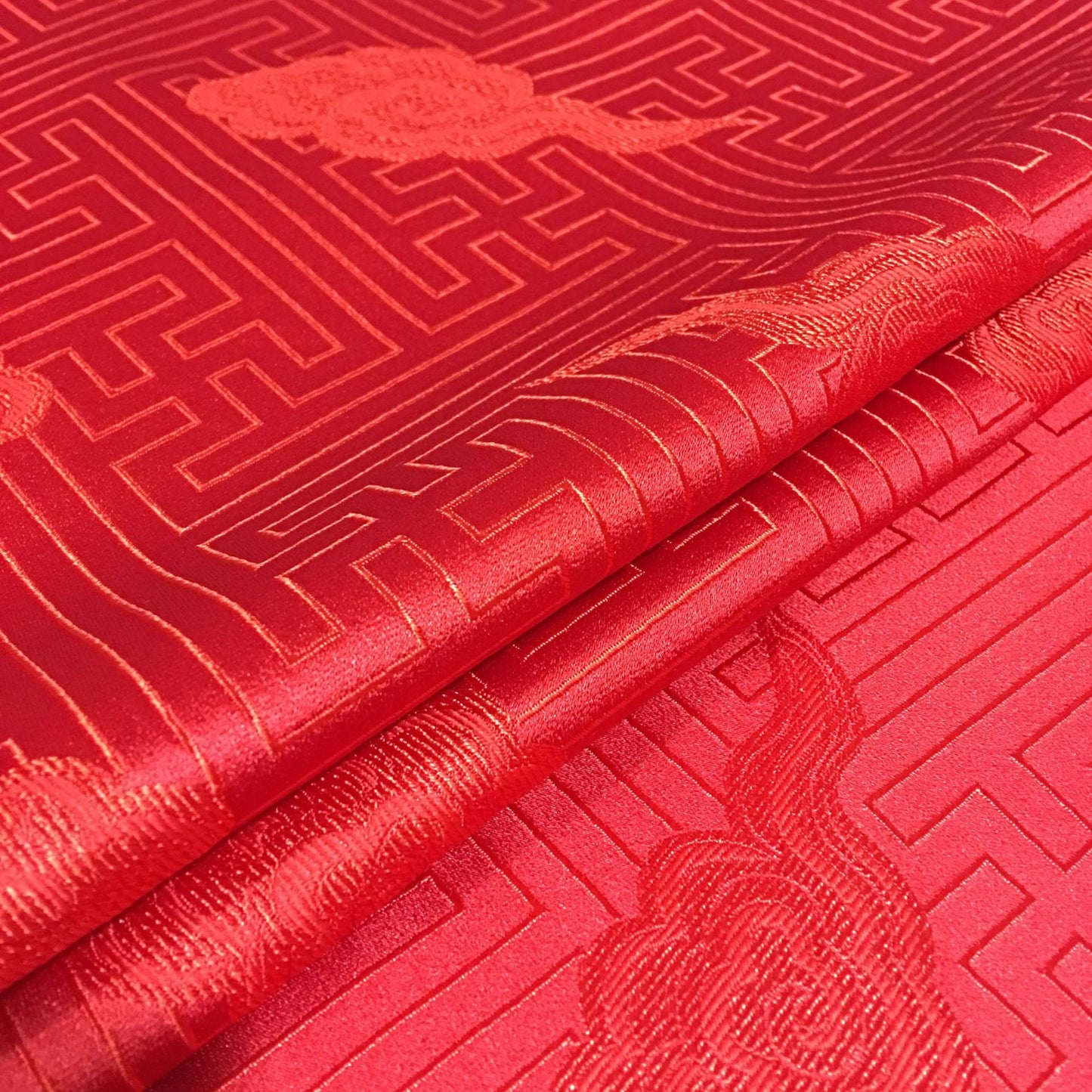 Cloud Brocade Fabric: Jacquard Sewing Upholstery, Costume Dress (By The Meter)