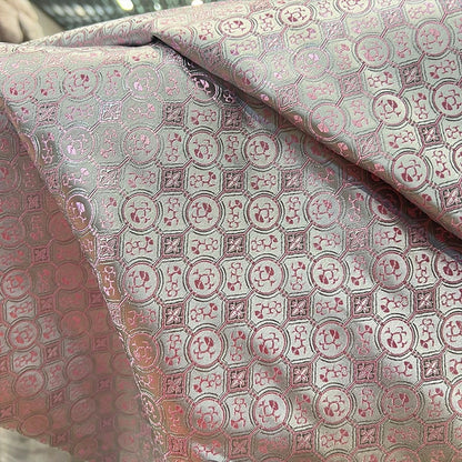 Floral Jacquard Brocade Fabric: Chinese Tang Style, DIY Dress/Curtain Material