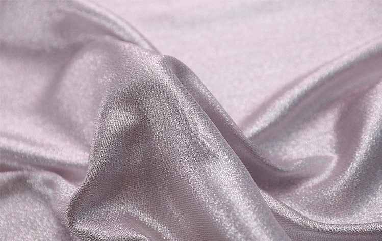 Aurora Mirage Polyester Fabric: Two-Tone Discolored Sewing Material (57"W)