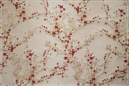 Gold Thread Jacquard Fabric: 3D Oil Painting Texture, 55" Wide