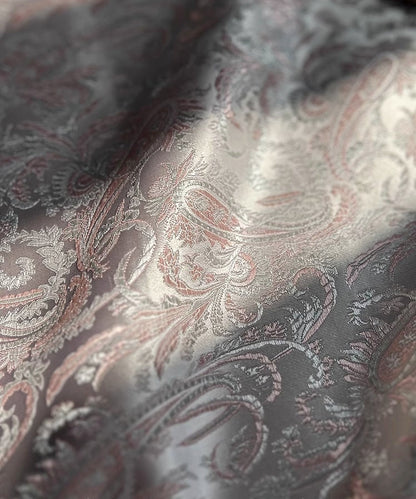 Pink Pipa Flower Jacquard Fabric: Cheongsam Qipao Sewing Material