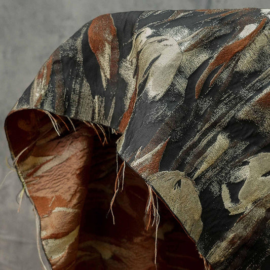 Tissu Jacquard Daisy : Ameublement et couture style rétro (57 po de largeur)