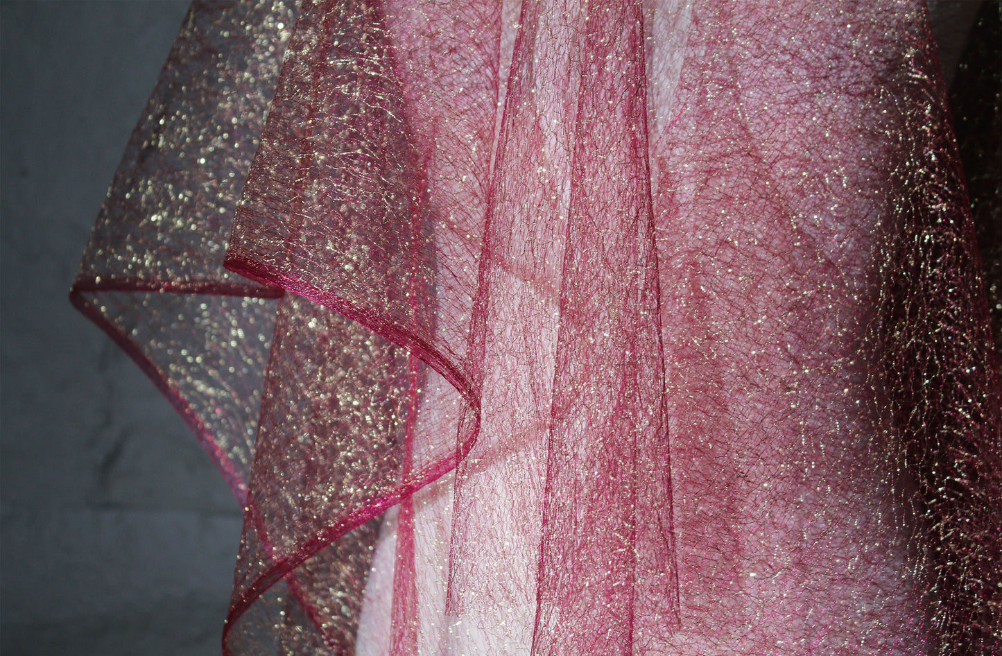 Tissu en maille pailletée, costume irisé, cosplay, vêtements de danse, 160 cm de large
