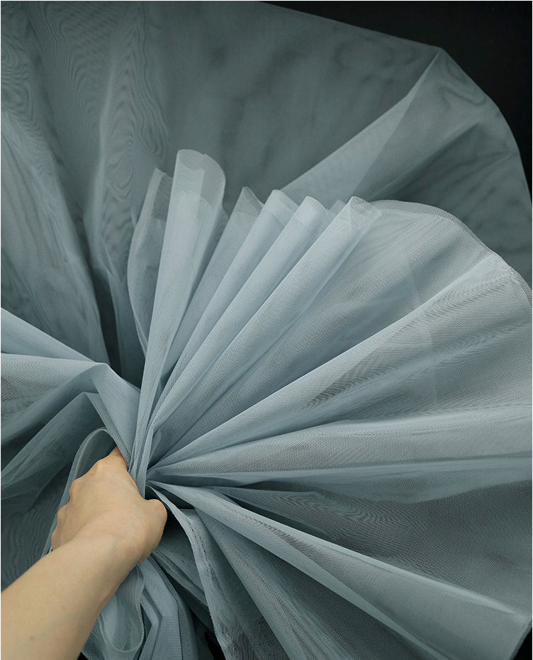 Stiff Organza Fabric: 62"W Designer Material for Gowns & Crafts