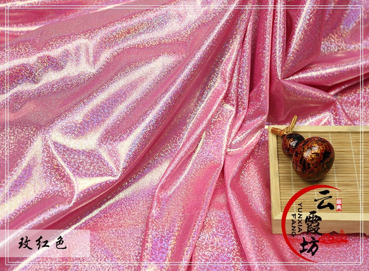 Laser Symphony Bronzing Fabric: 59" Wide Cosplay Sewing