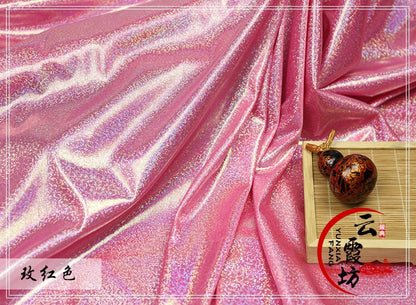 Laser Symphony Bronzing Fabric: 59" Wide Cosplay Sewing