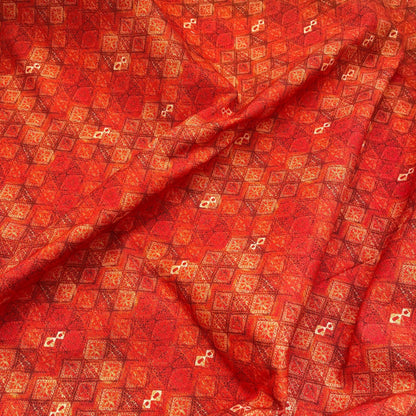 Floral Cotton Fabric: 60s Style Print, 59" Wide, Quilting Sewing