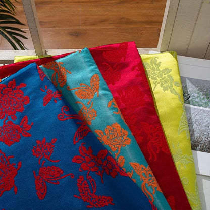Butterfly Brocade Fabric: 55" Emperor Tibetan Style, Sewing & Upholstery