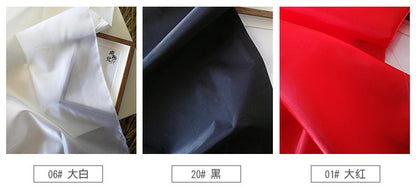 Two Tone Silky Taffeta Fabric: Chameleon Reflective Hanbok Dress, 59"W, Meter