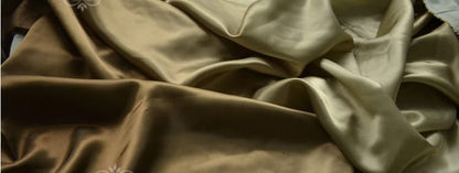 Ombr�� Satin Silk Fabric: Variety of Solid Colors" Wide