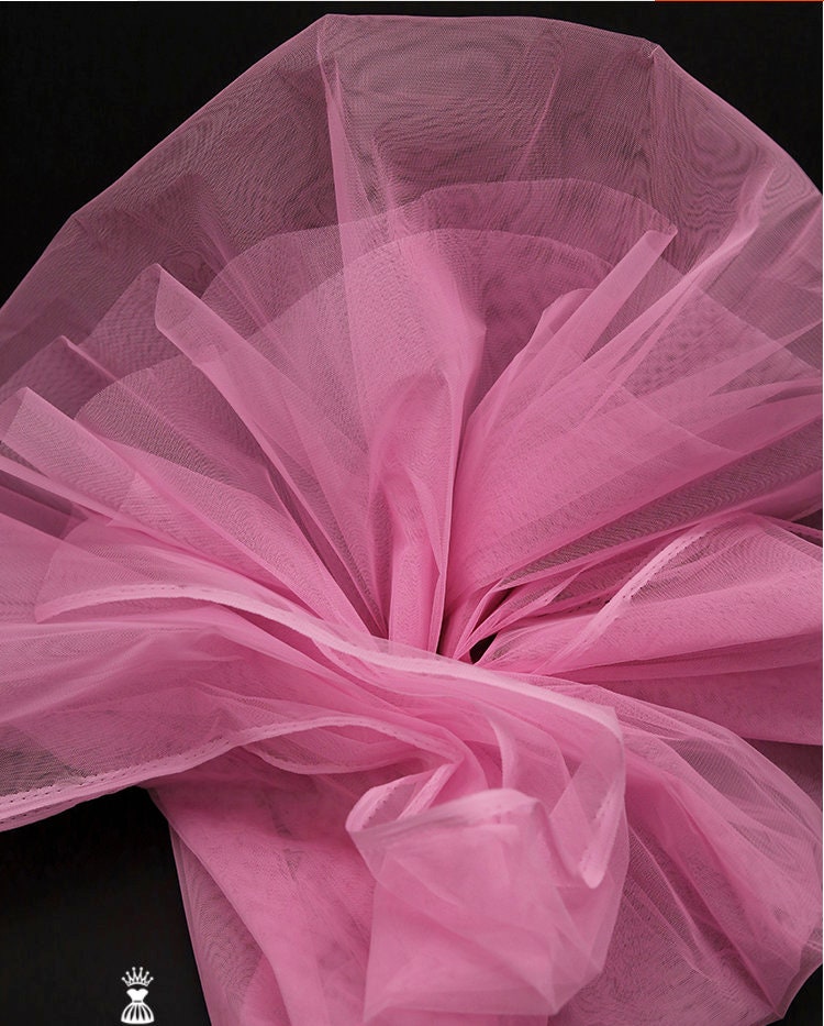 Stiff Organza Fabric: 62"W Designer Material for Gowns & Crafts