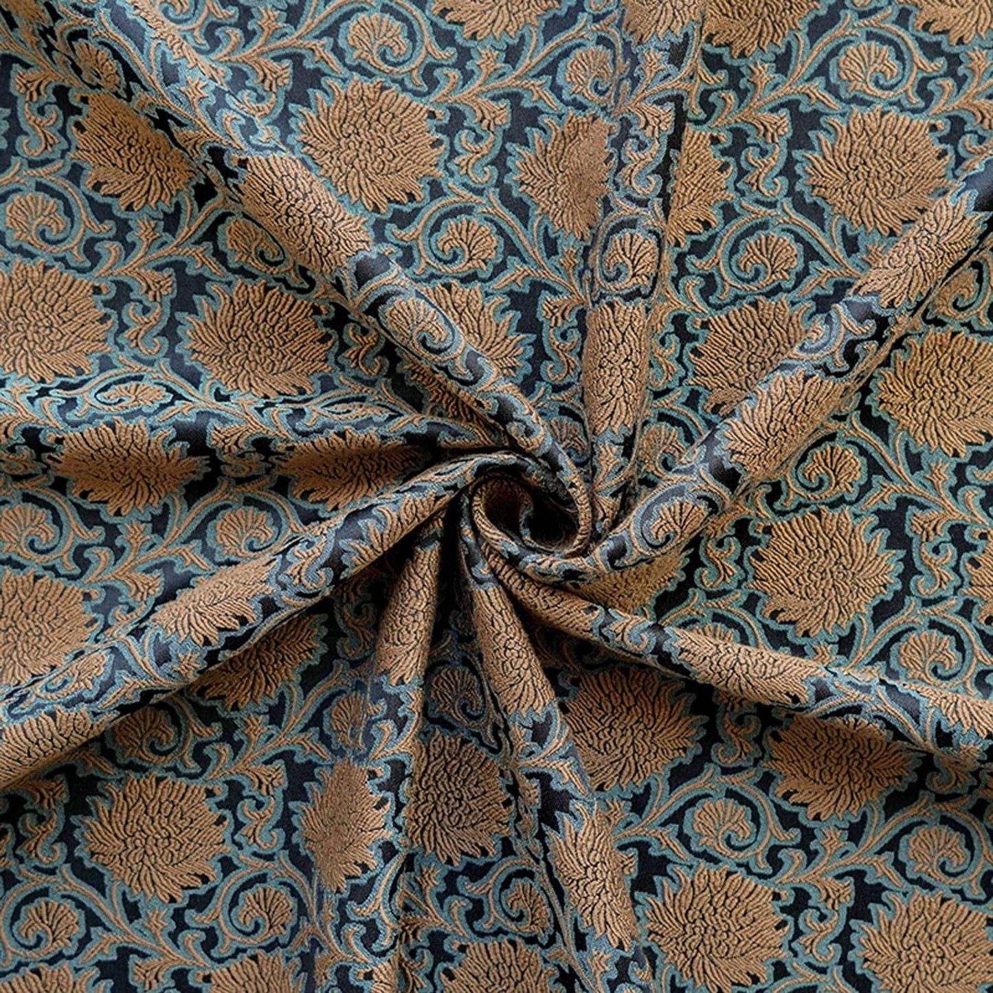 Tissu brocart jacquard gaufré : Tissu pour qipao cheongsam - 140 cm de large