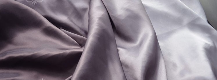 Ombr�� Satin Silk Fabric: Variety of Solid Colors" Wide