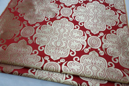 Chinese Brocade Fabric: Mongolian Gown Tibetan Robe Decoration