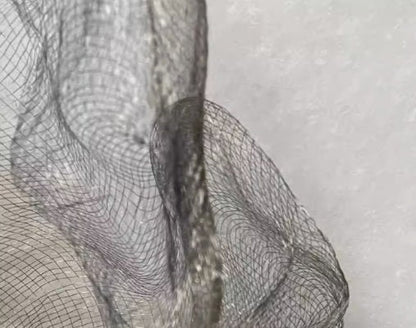 39"W Stainless Steel Wire Mesh Fabric, Modeling Steel Decoration