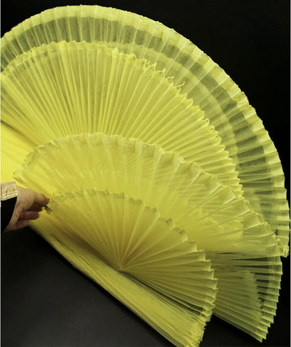 Pleated Tulle Fabric: 63" Wide Stiff Texture Wedding Gown Fabric