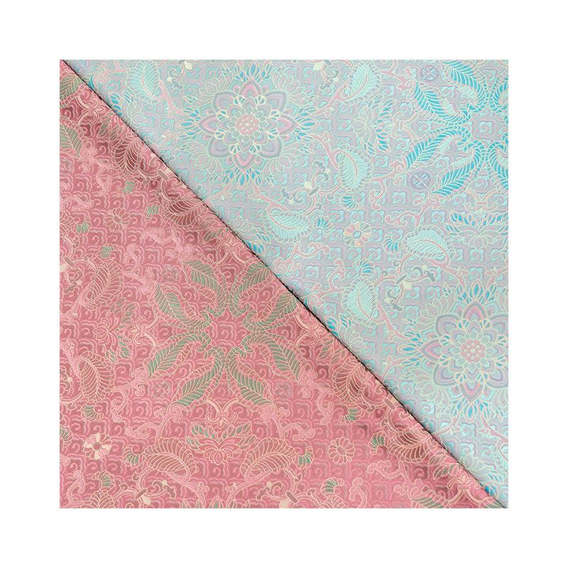 Song Brocade Fabric: Dunhuang Pattern Rayon, Emperor Robe Material - Poppylollipop