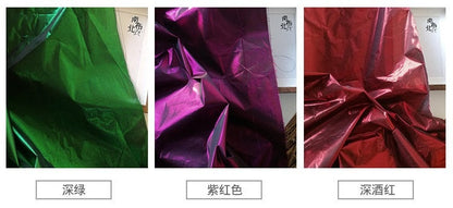 Reflective Gold Fabric: Double-Sided Designer Polyester, Cosplay Costume Sewing