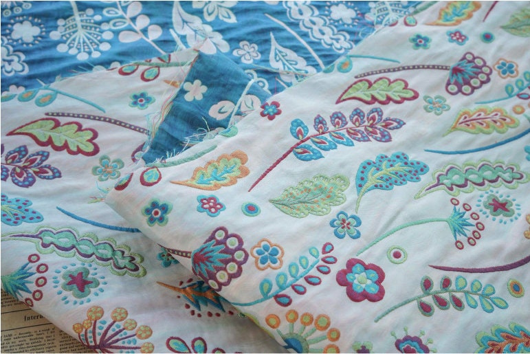 Floral Jacquard Woven Fabric: 3D Embossed Upholstery, Costume, Decor (55"W)