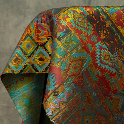 Ethnic Jacquard Fabric: Emperor Robe Style, Cheongsam Sewing Material