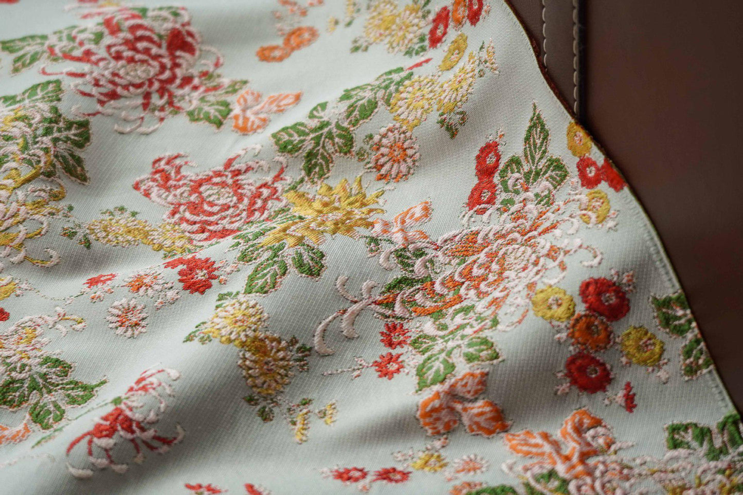 Bana Jacquard Fabric: 3D Texture, Rayon Polyester Blend, 55" Wide