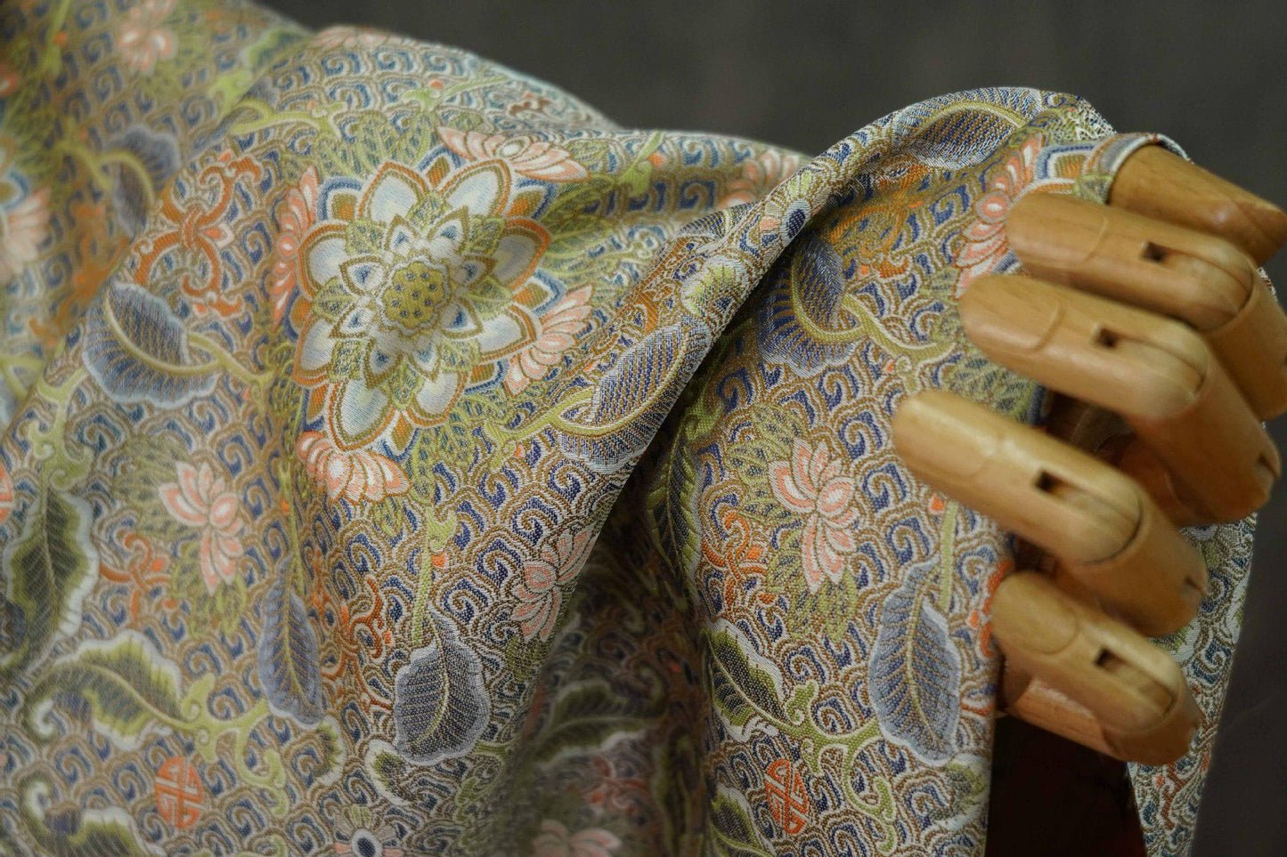 Dunhuang Baoxiang Brocade Fabric: Floral Upholstery, Costume, Drapery