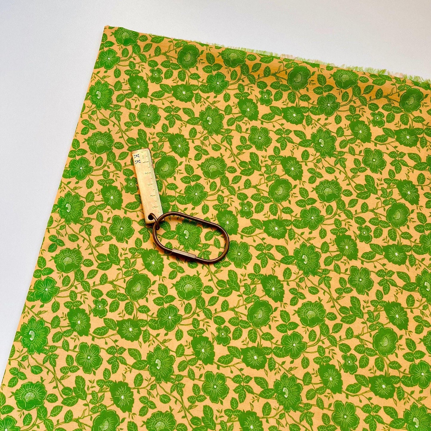 Hand Printed Cotton Sewing Fabric: Indian Quilting & Apparel