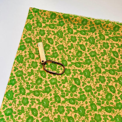 Hand Printed Cotton Sewing Fabric: Indian Quilting & Apparel