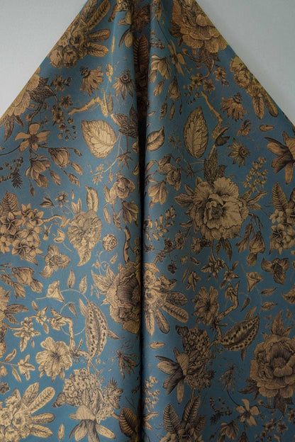 Brocade Jacquard Fabric: Retro Palace Style Damask (by the meter)