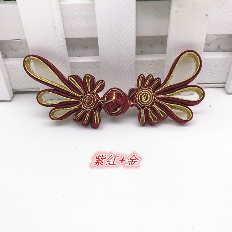 Handmade 9colors fabric Sewing Fastener Chinese Closure Knot Cheongsam Frog Buttons
