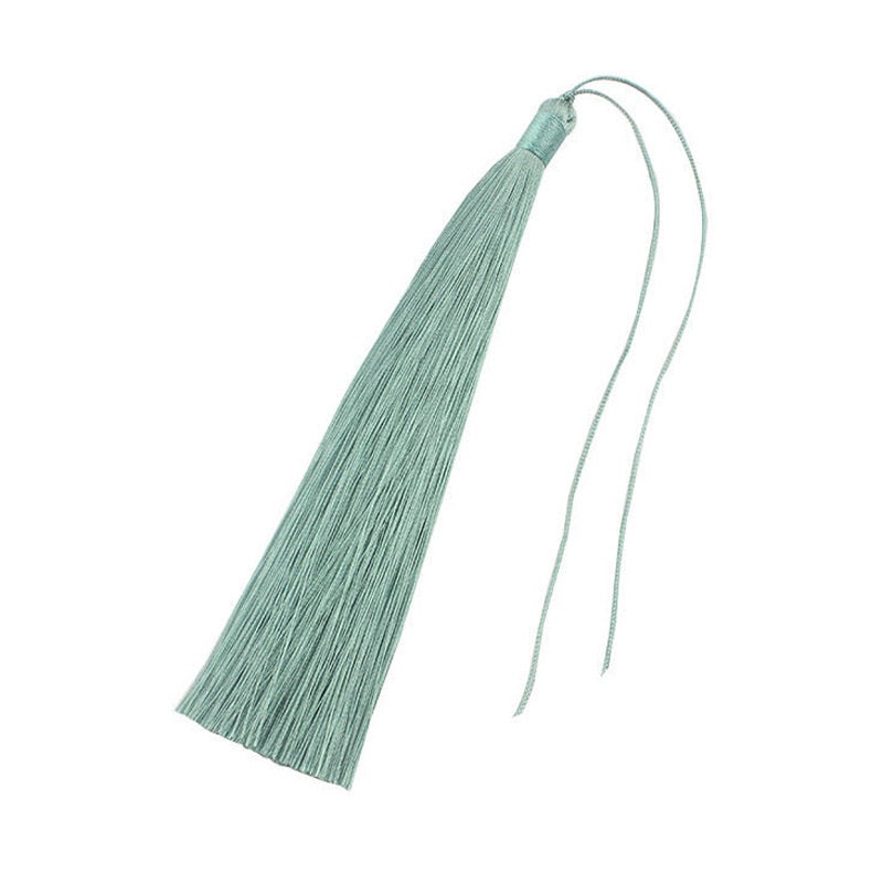 Pompon en rayonne fait main : 15 cm, style antique