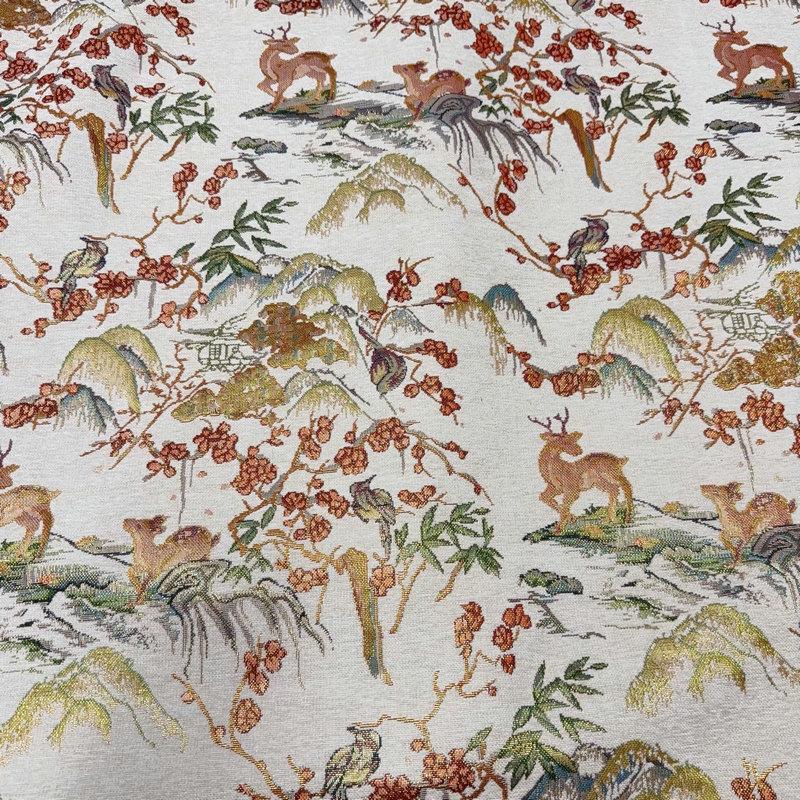 Tissu jacquard chenille : tissu d'ameublement brocart de 55 po de large