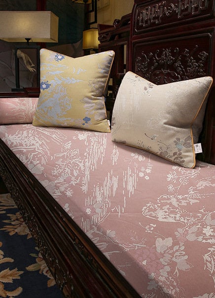 Tissu jacquard brocart oriental : Damas style palais (au mètre)