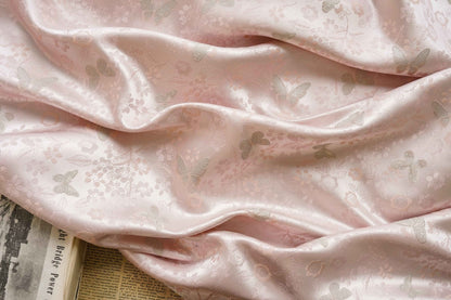 Gold Thread Jacquard Fabric: 3D Texture, 63" Wide, By The Meter