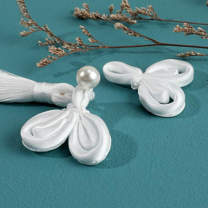 Handmade Chinese Knot Buttons: Satin Cheongsam Frog Closures